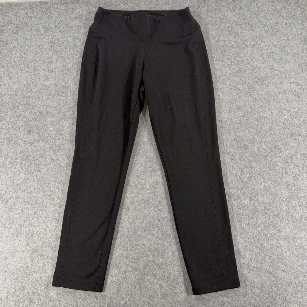 Apt. 9 Womens Black Petite PM Pull On Stretch Dress Pants Trousers